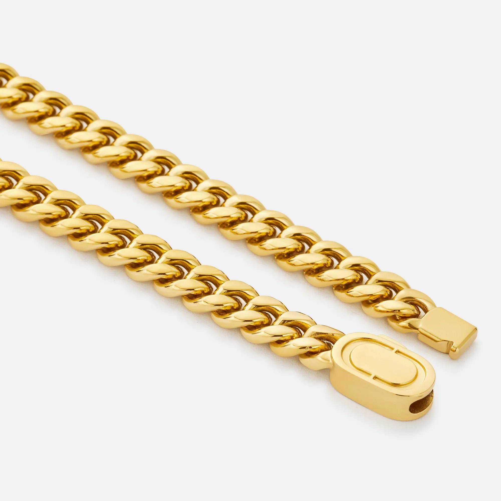 Cuban Bracelet (Gold) 6mm - Image 2