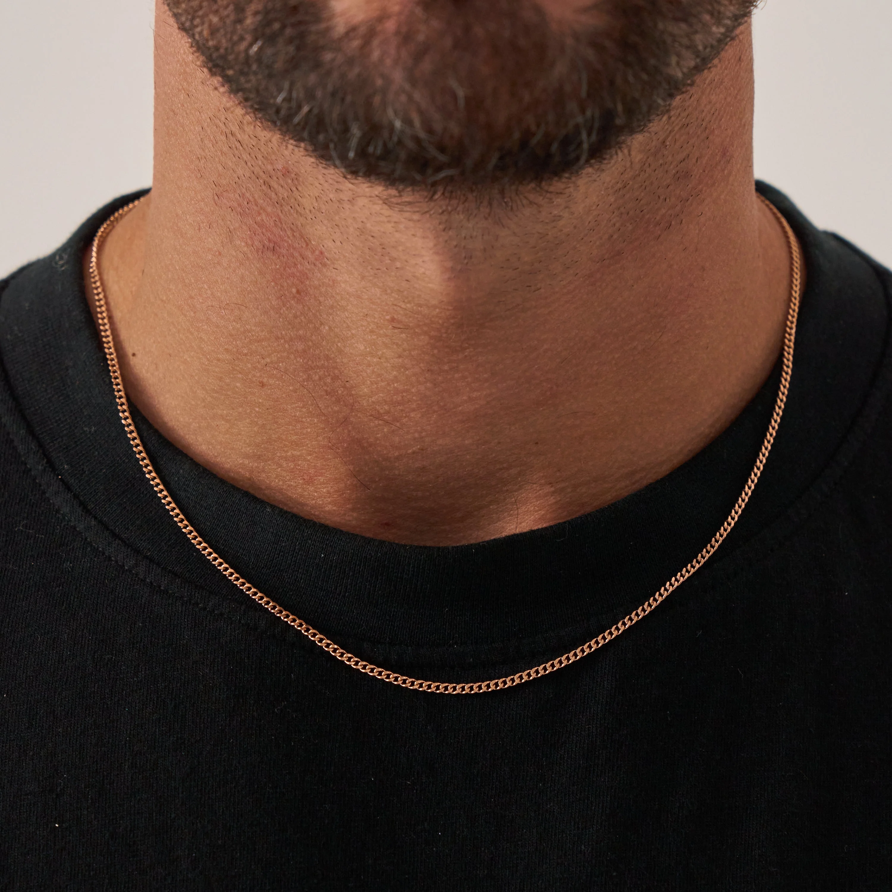 Cuban (Rose Gold) 2mm - Image 2