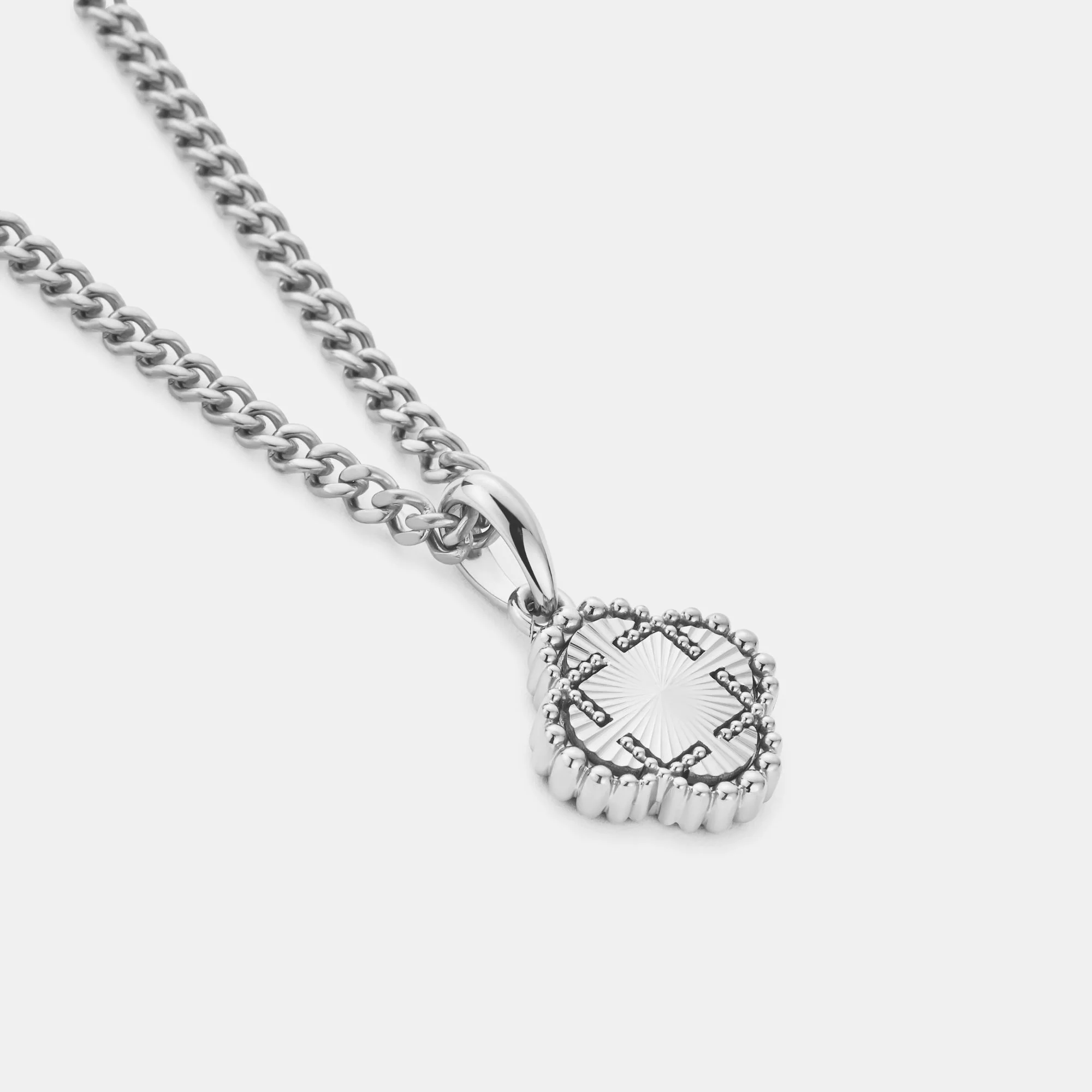 Clover Pendant (Silver) - Image 2